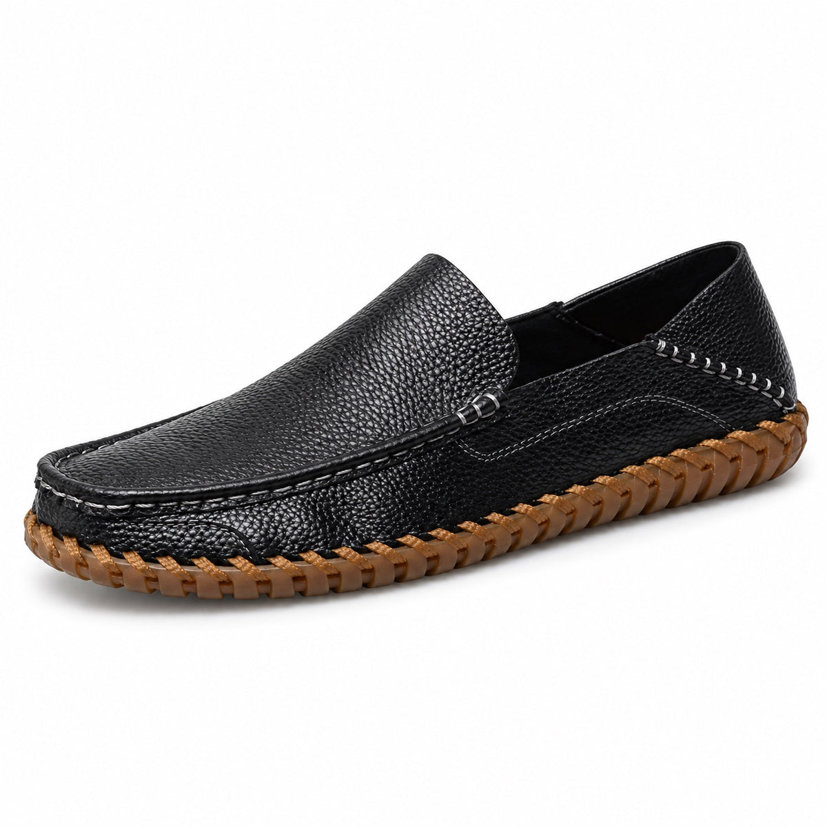 Nelson – Men's Non-Slip Loafers in Black