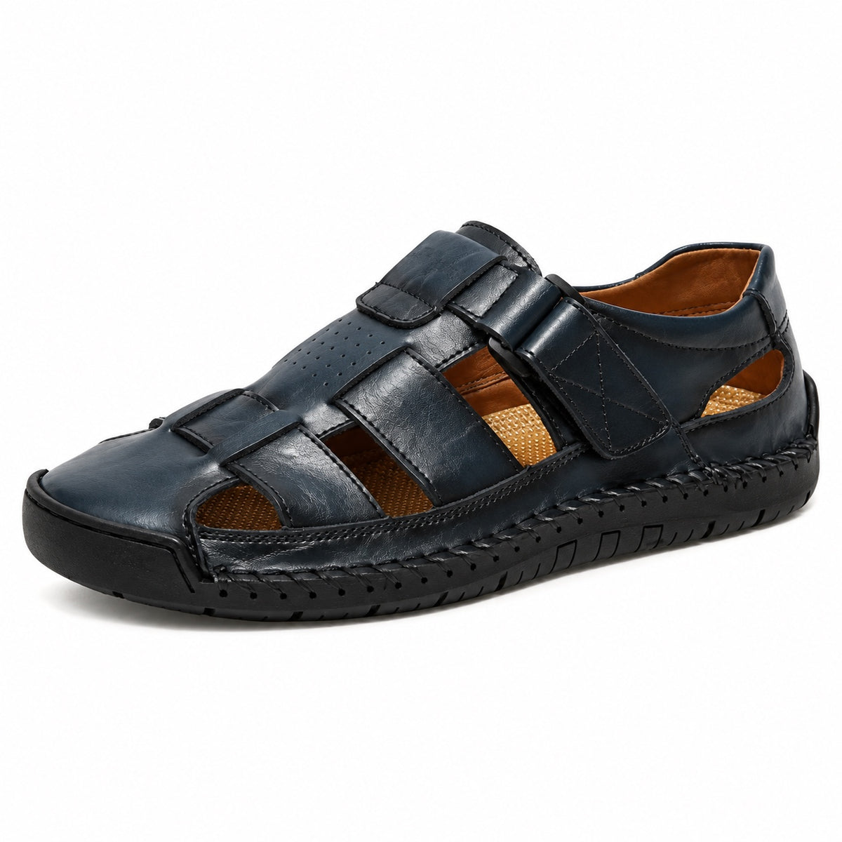 Nick – Men's Comfortable Sandals in Navy Blue