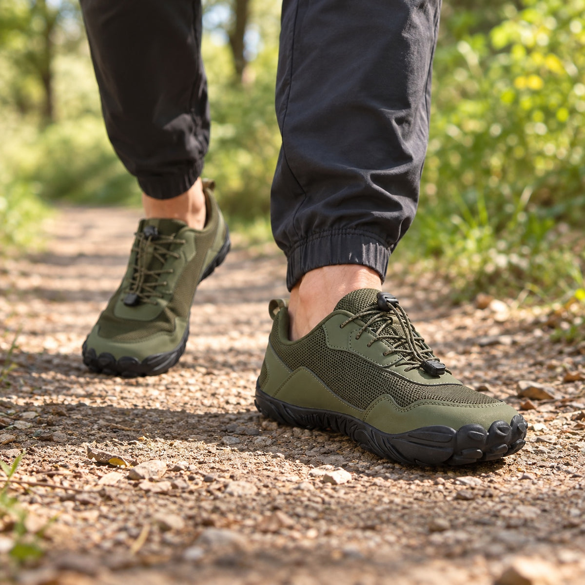 Olson – Unisex Orthopedic Sneakers, worn on a walk