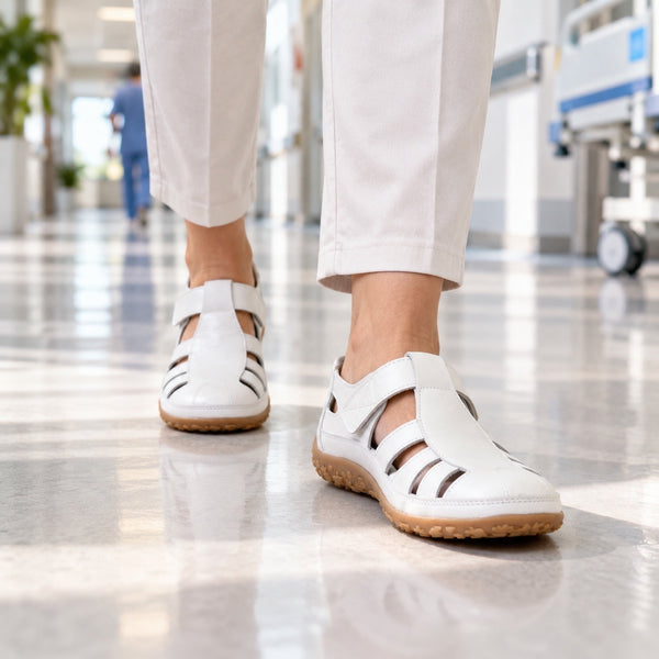 Ortega – Women's Nursing Shoes, worn on a walk