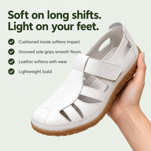 Ortega – Women's Nursing Shoes, key benefits