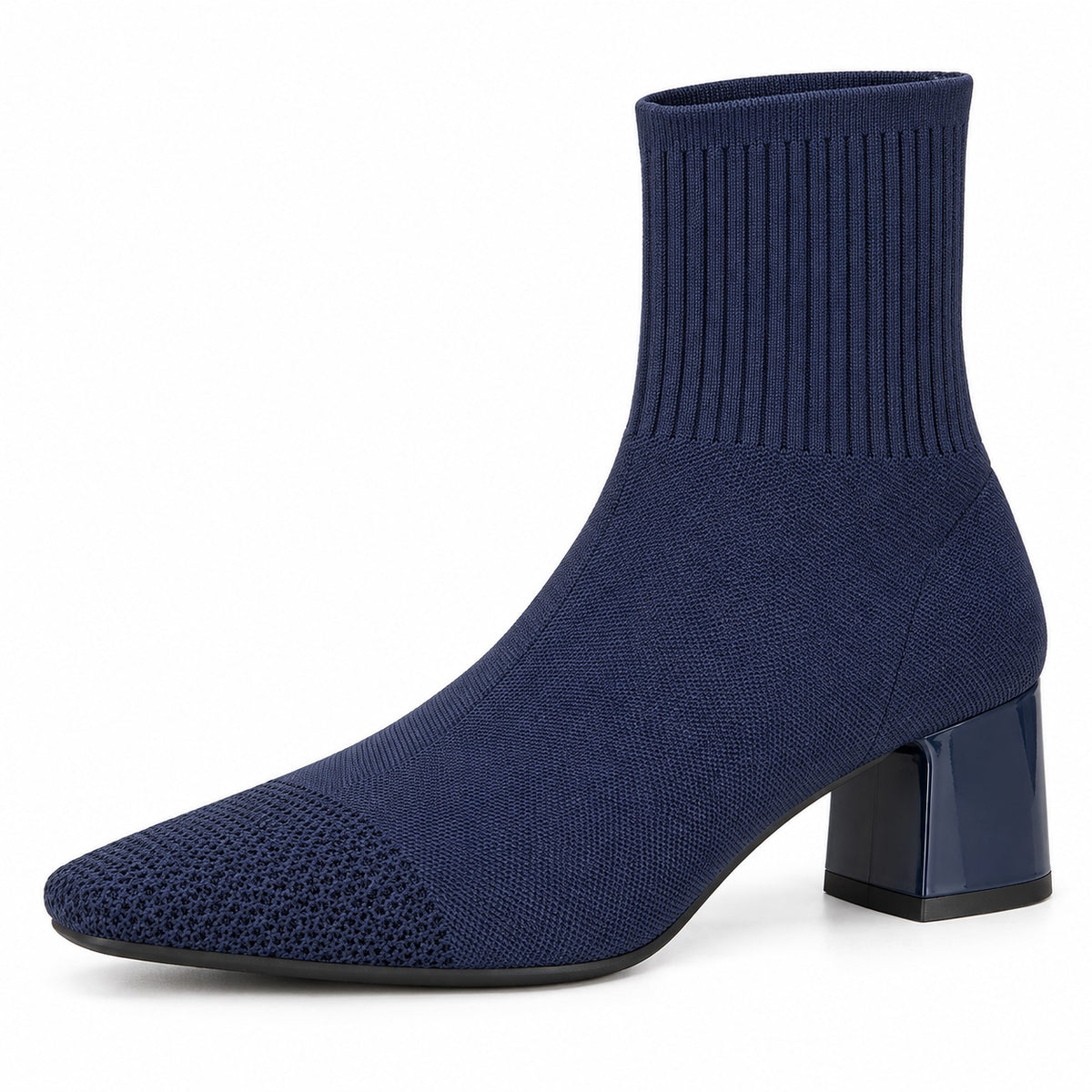 Padilla – Unisex Wide Calf Boots in Blue