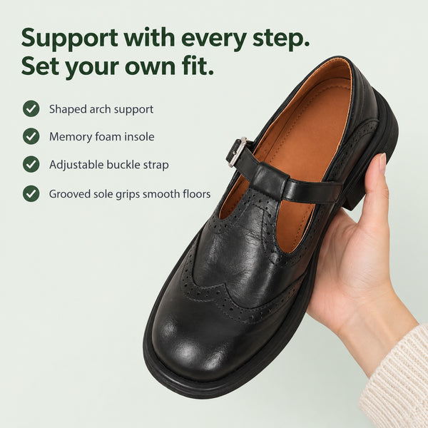 Park – Unisex Arch Support Flats, key benefits