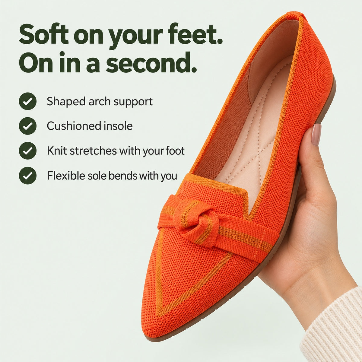 Parks – Women's Arch Support Shoes, key benefits