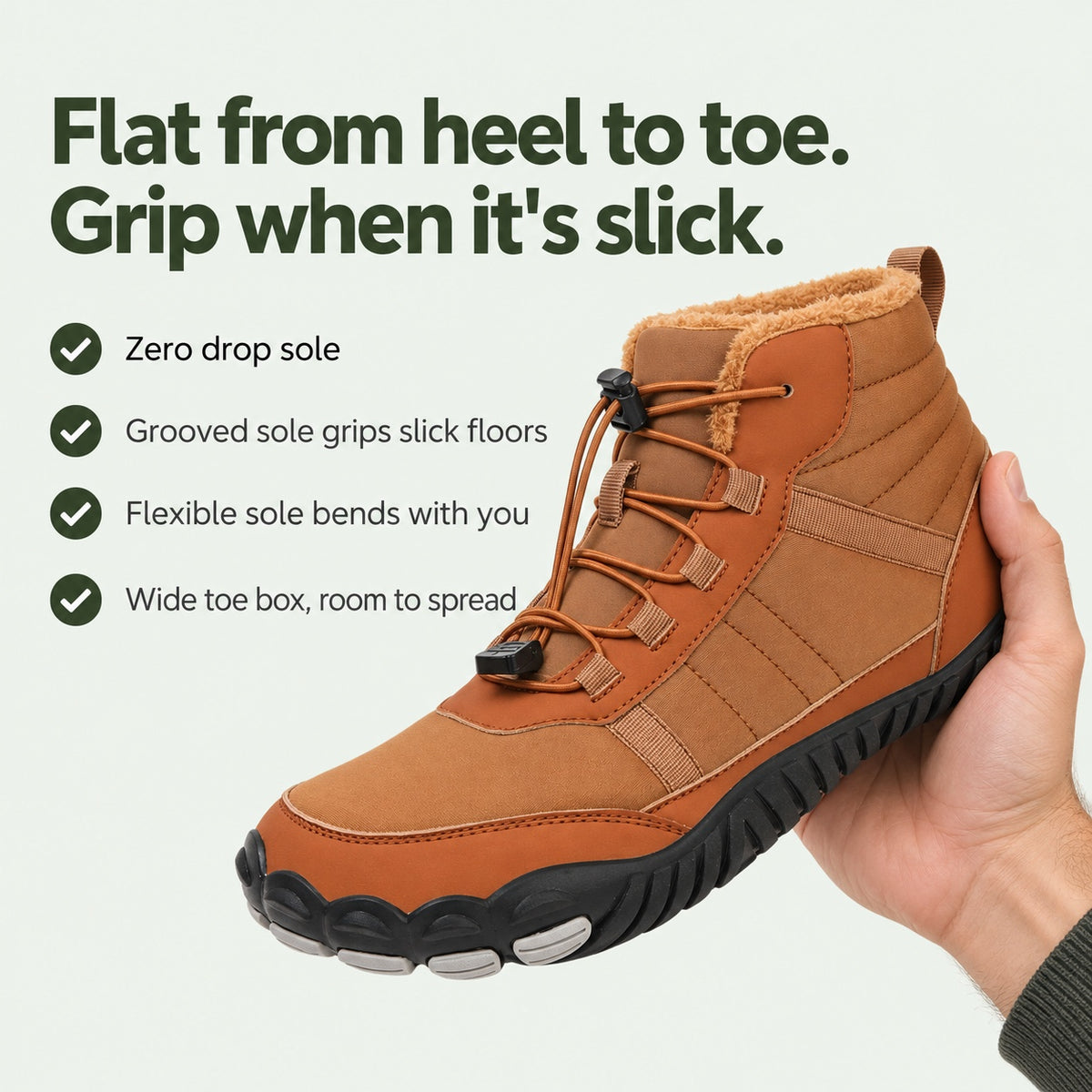 Poole – Unisex Barefoot Shoes, key benefits