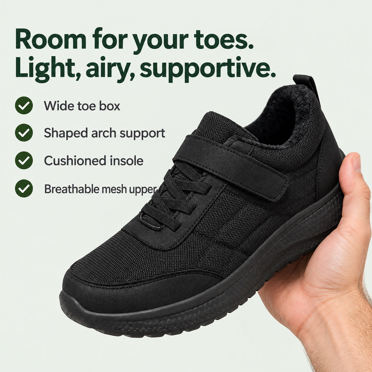 Price – Unisex Arch Support Sneakers, key benefits