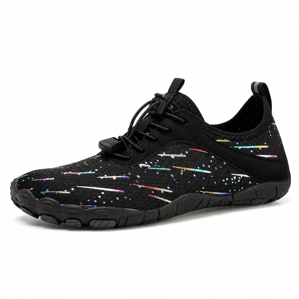 Rodgers – Unisex Barefoot Sneakers in Black