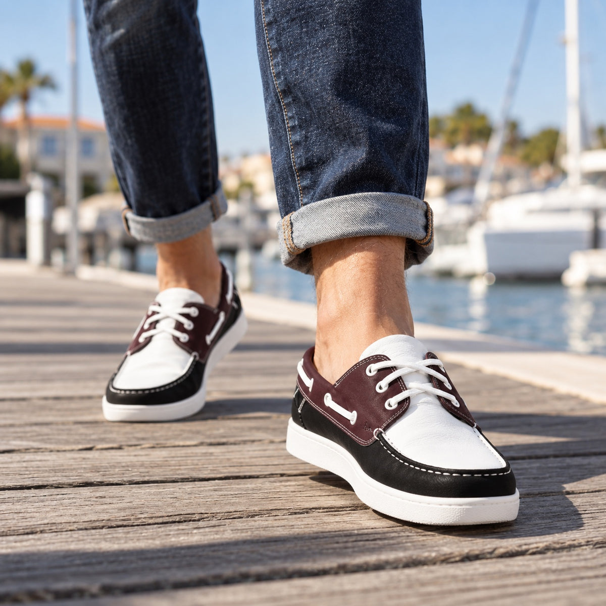 Rodolfo – Men's Walking Shoes, worn on a walk