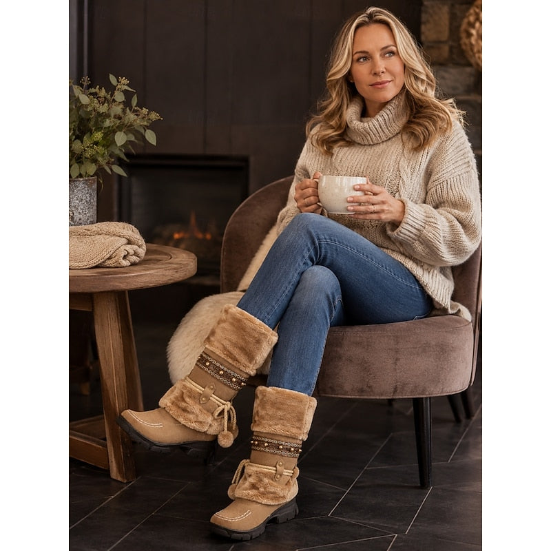 Dixon – Unisex Wide Calf Boots with a Roomy Shaft