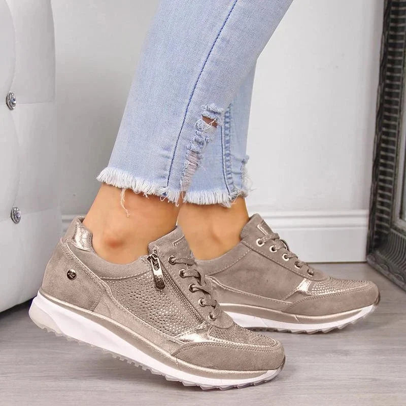 Estelle – Women's Arch Support Sneakers with a Deep Heel Cup
