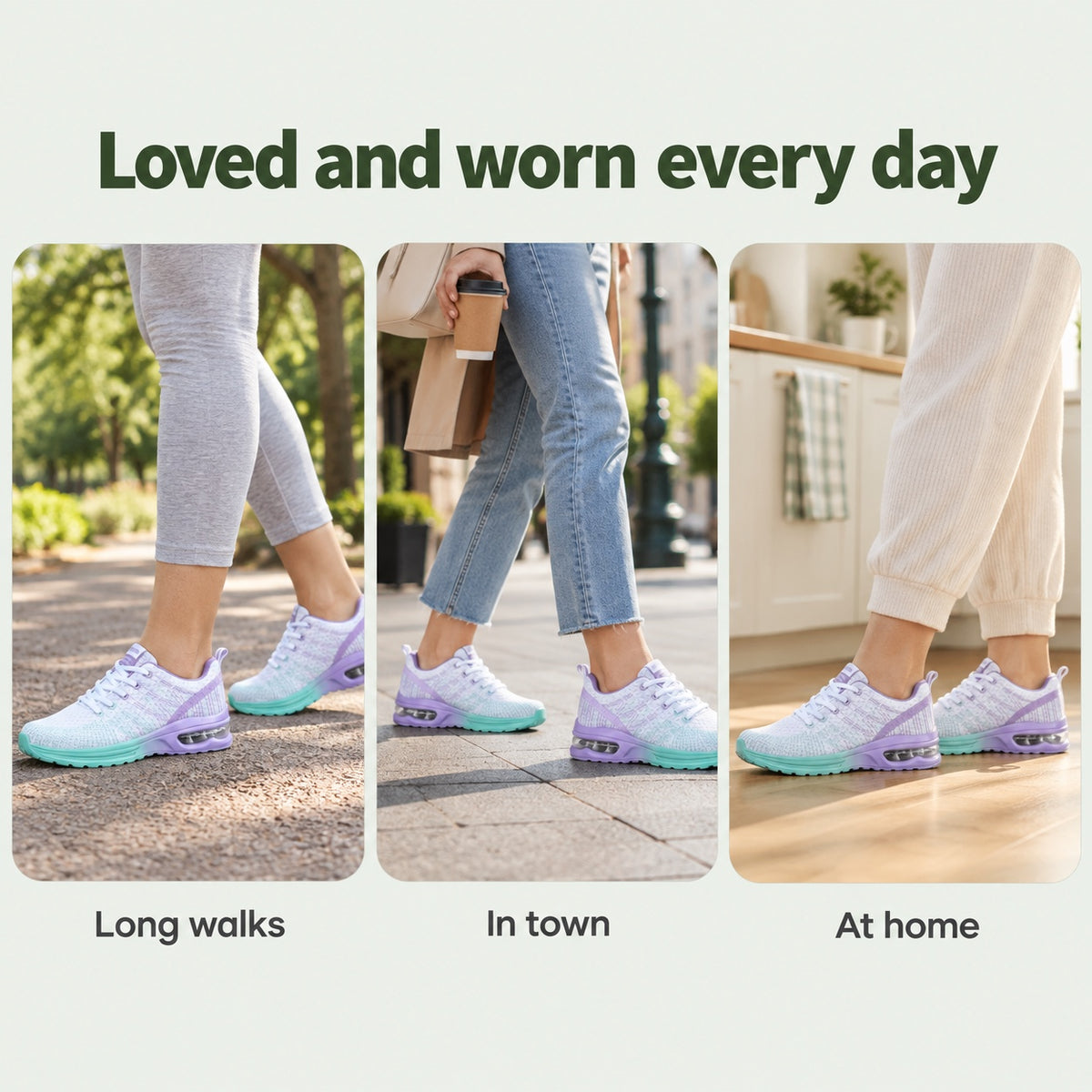 Tobin – Unisex Arch Support Shoes, worn every day