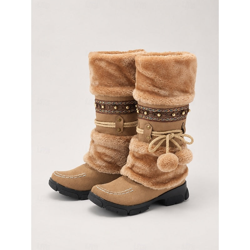 Dixon – Unisex Wide Calf Boots with a Roomy Shaft