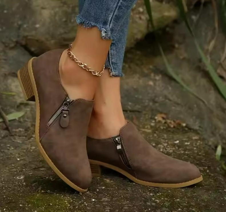 Marie – Women's Wide Calf Boots with a Stretch Shaft