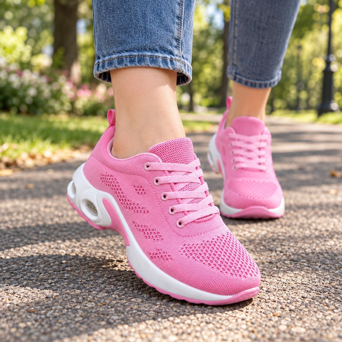 Vivian – Women's Orthopedic Shoes, worn on a walk