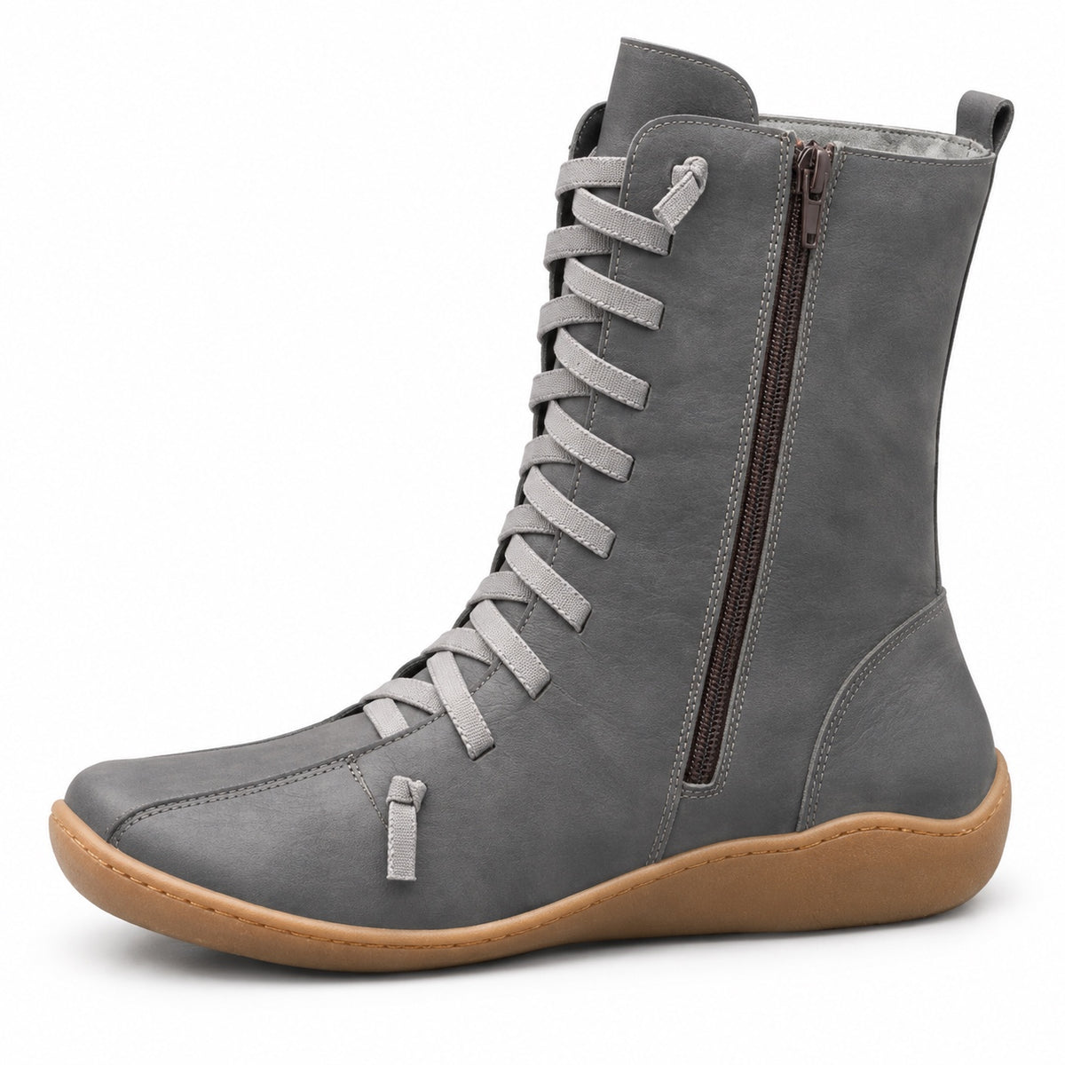 Webster – Unisex Comfort Boots in Grey