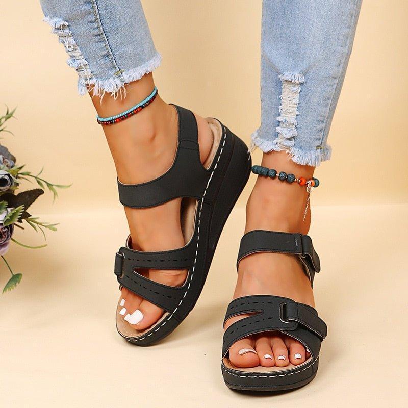 Brown – Unisex Wide Toe Box Sandals for All-Day Comfort