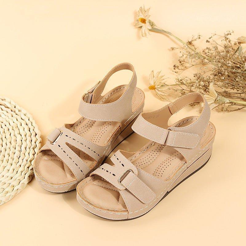 Brown – Unisex Wide Toe Box Sandals for All-Day Comfort
