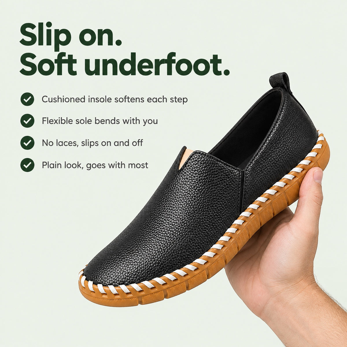 Wells – Unisex Slip-On Loafers, key benefits