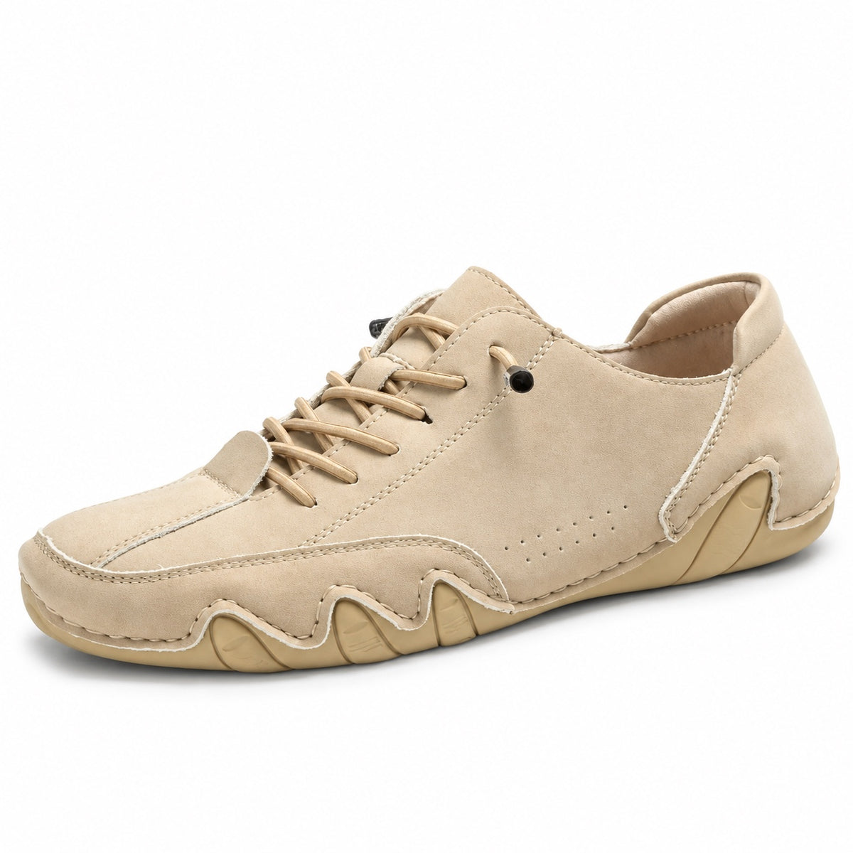 Wendell – Men's Barefoot Shoes in Beige