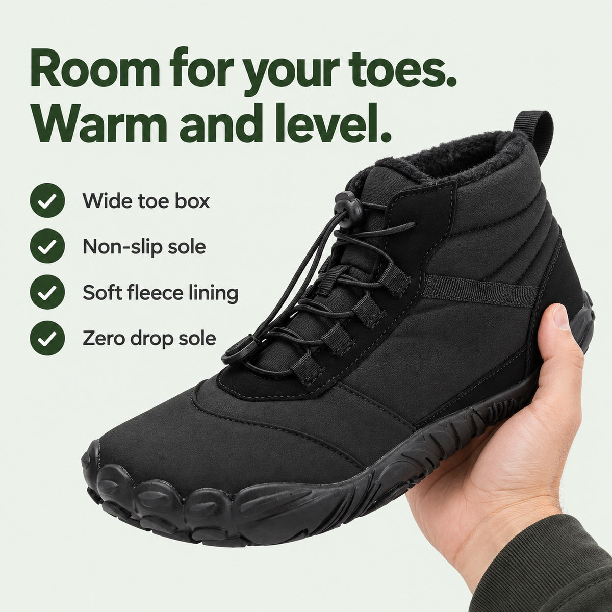 Wheeler – Unisex Comfort Boots, key benefits