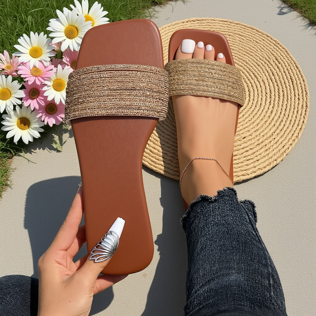 Wanda – Women's Comfortable Sandals with an Adjustable Strap - photo 1