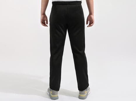 F FitVille Men's EN-JOY Comfort Stretch Sweatpants - Fleece Lined Joggers with Pockets, Tapered Ankle, Drawstring Waist for Gym, Lounge & Casual Wear Trousers