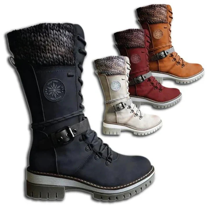 Virginia – Women's Wide Calf Boots with a Roomy Shaft