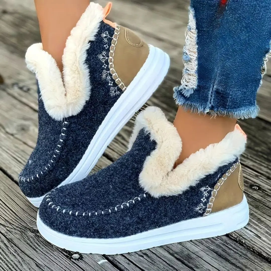 Edith – Women's Comfort Boots with a Soft Lining