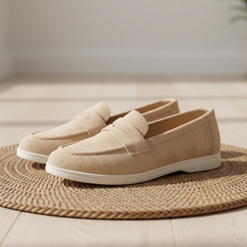 Sinclair – Unisex Slip-On Loafers for Easy On and Off