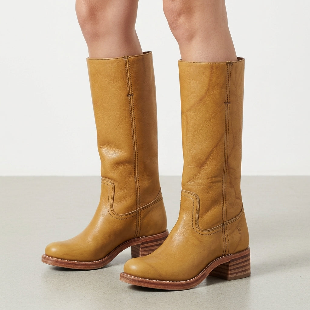 Hardy – Unisex Wide Calf Boots with a Stretch Shaft