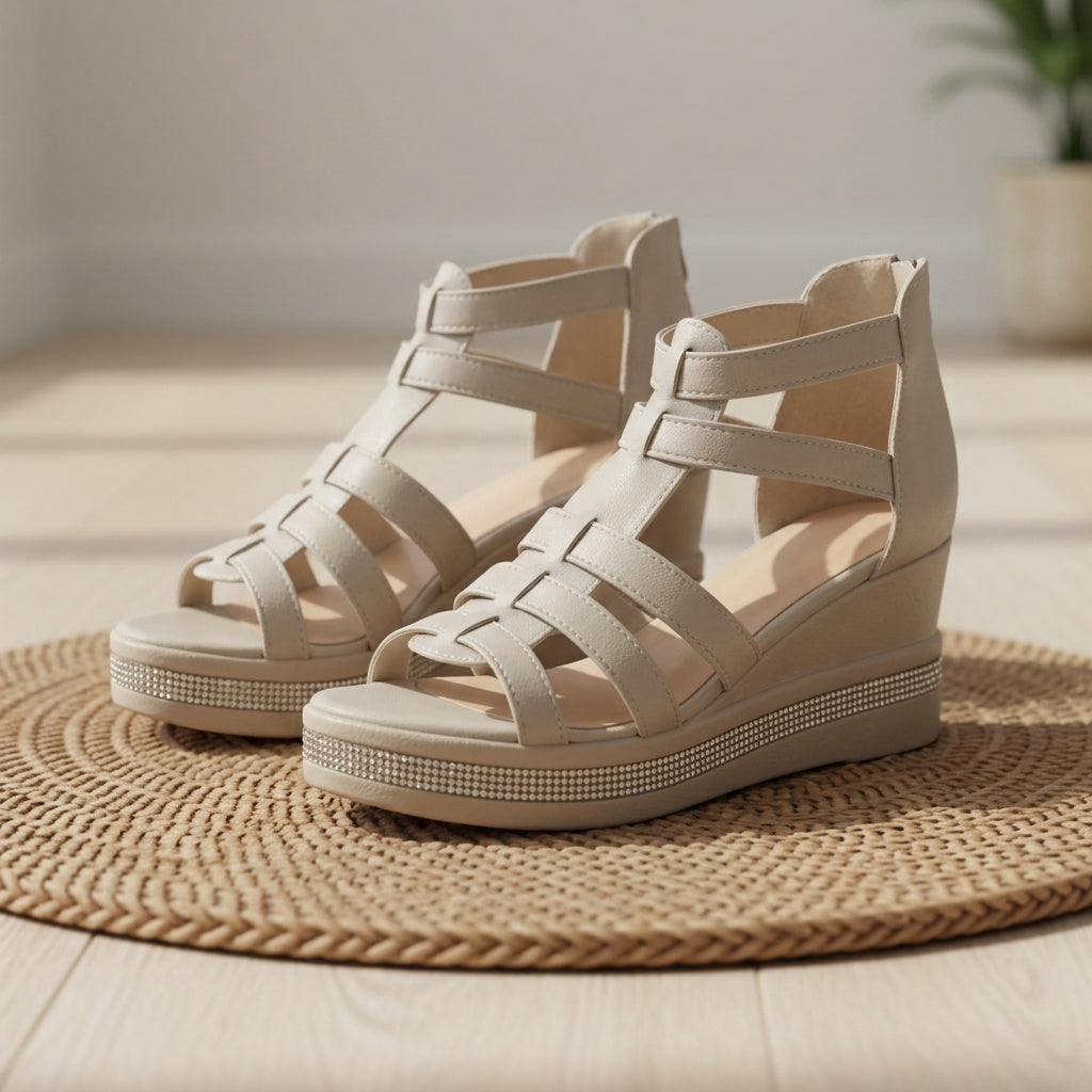 Amelia – Women's Comfortable Sandals with an Adjustable Strap