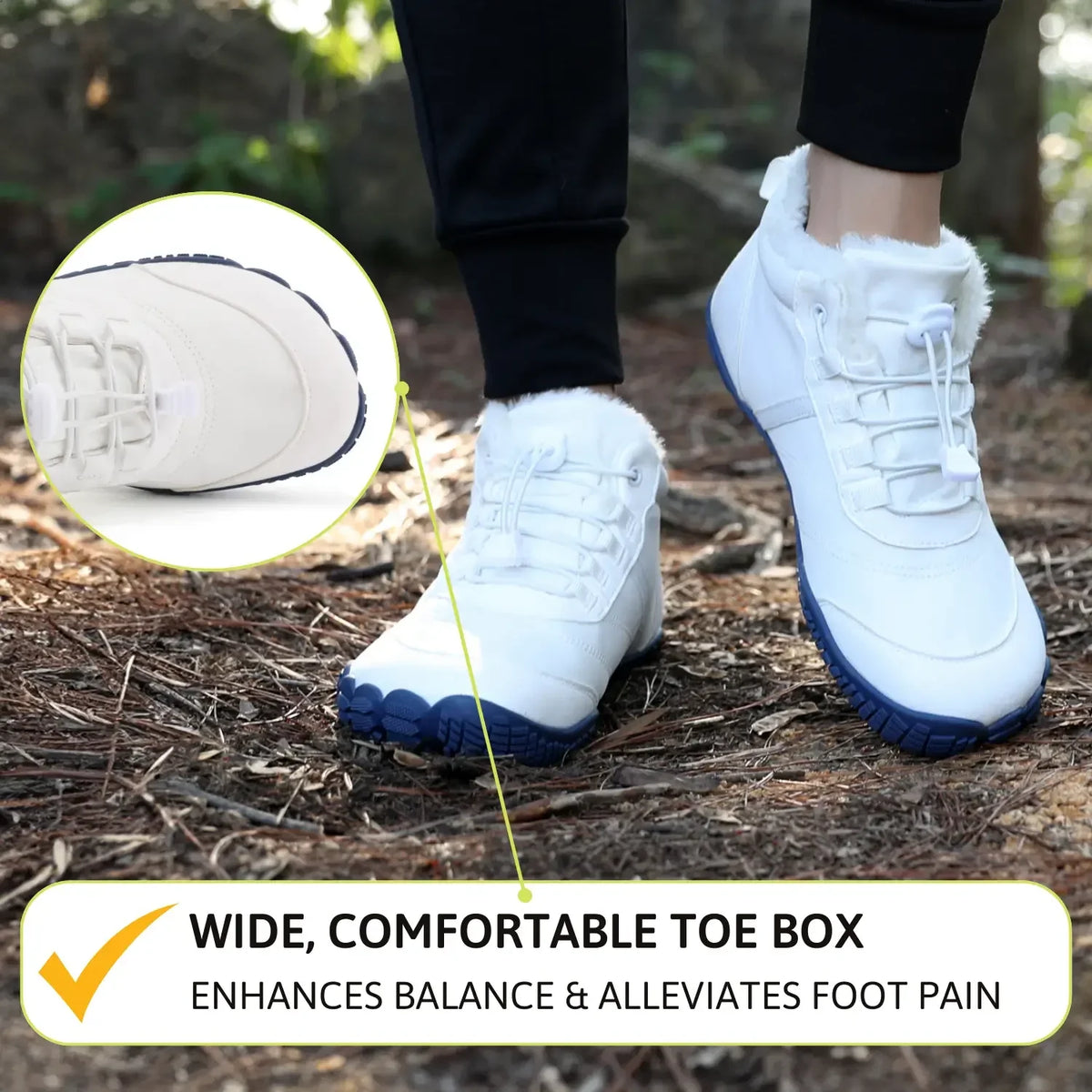 Agnes – Women's Wide Toe Box Shoes with Room for Bunions