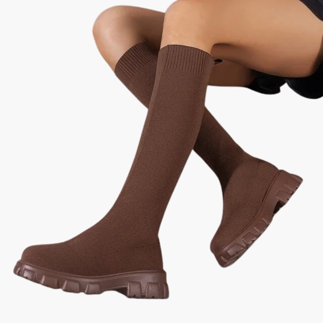 Edna – Women's Wide Calf Boots with a Roomy Shaft