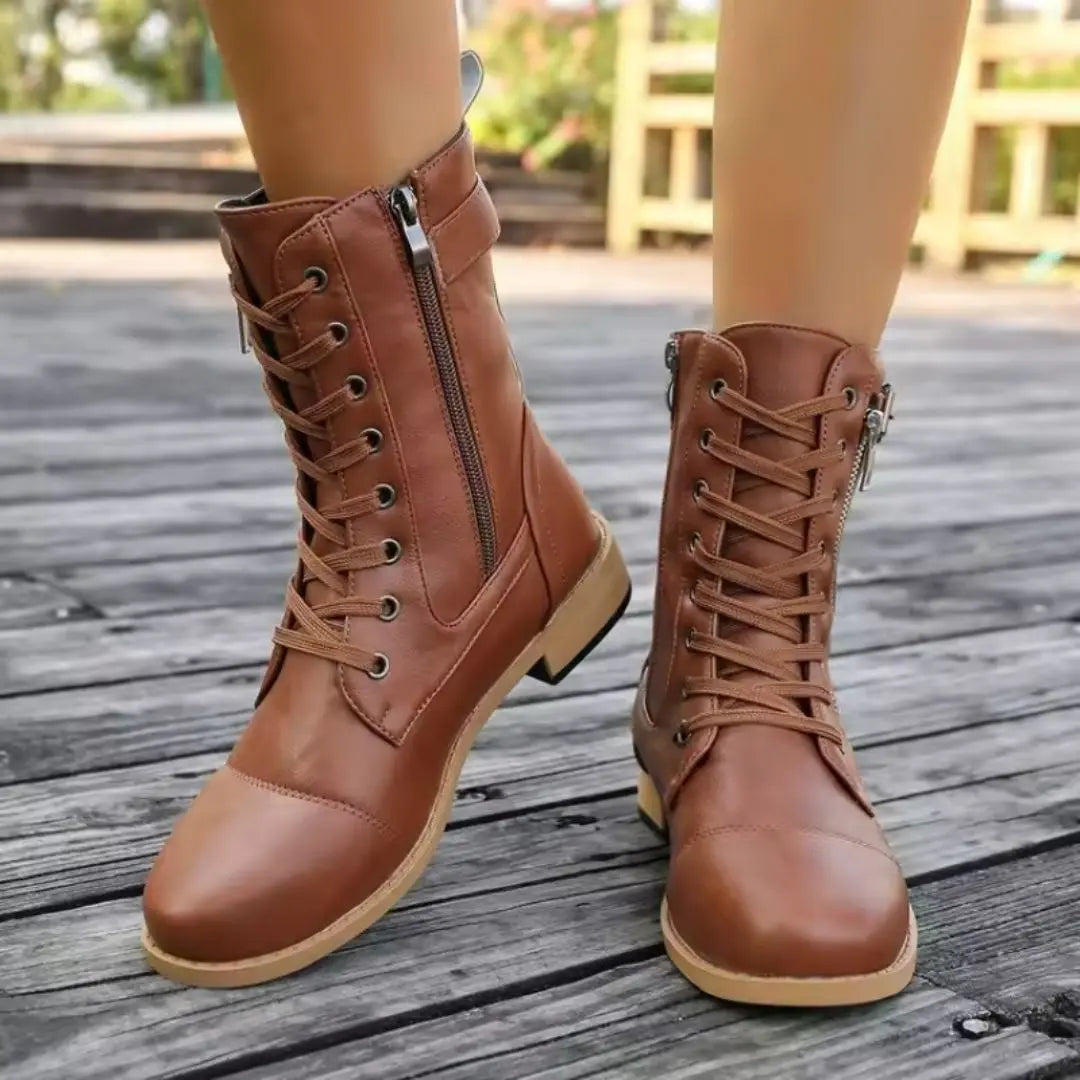 Charlene – Women's Comfort Boots with a Soft Lining