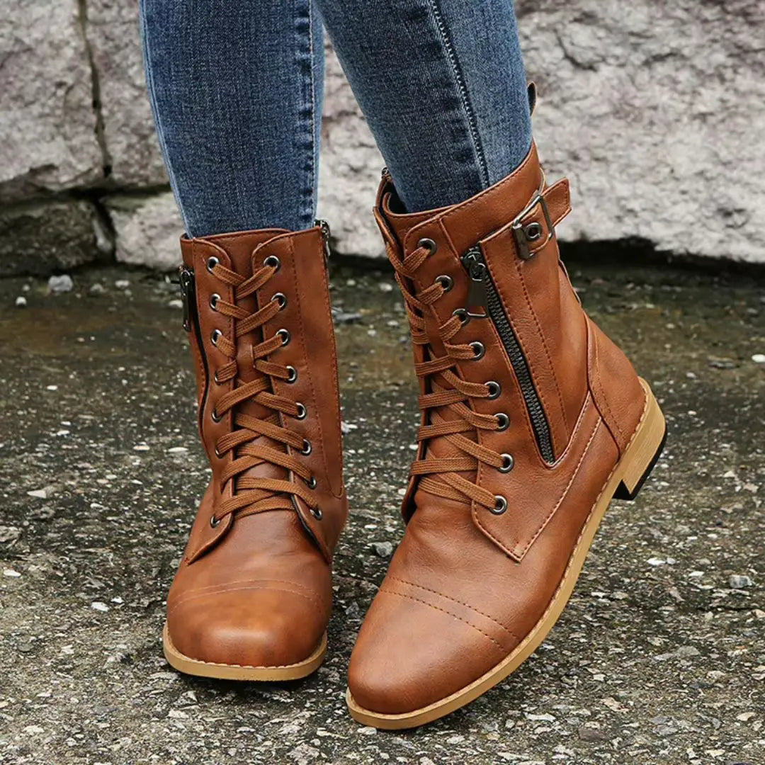 Charlene – Women's Comfort Boots with a Soft Lining