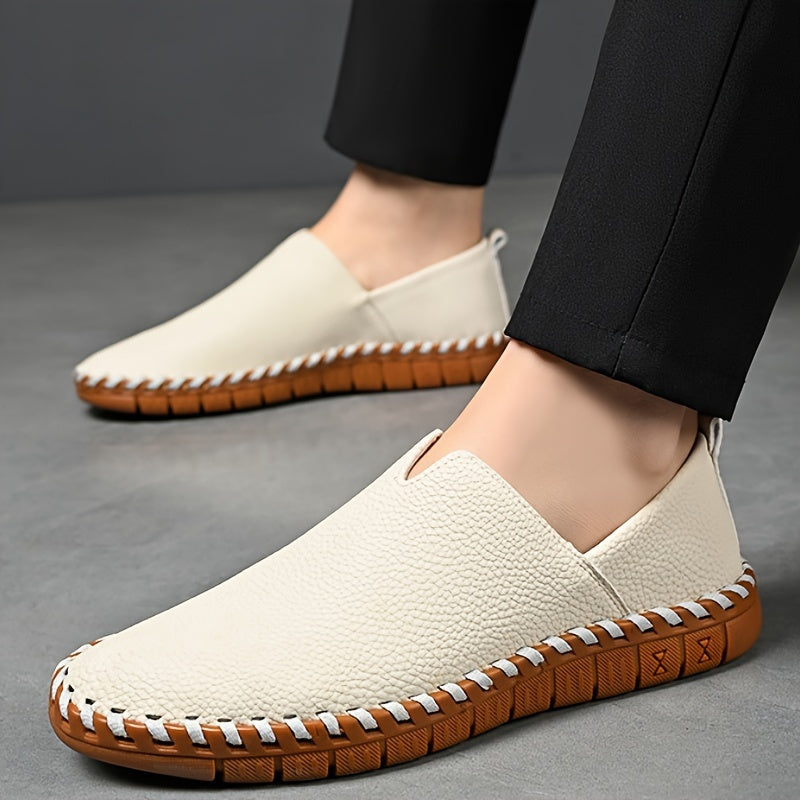 Wells – Unisex Slip-On Loafers with a Stretch Upper