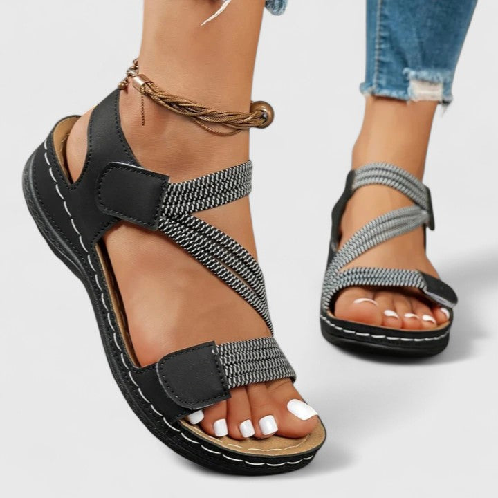 Julie – Women's Wide Toe Box Sandals for All-Day Comfort