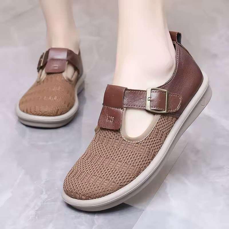 Helen – Women's Wide Toe Box Flats for All-Day Comfort