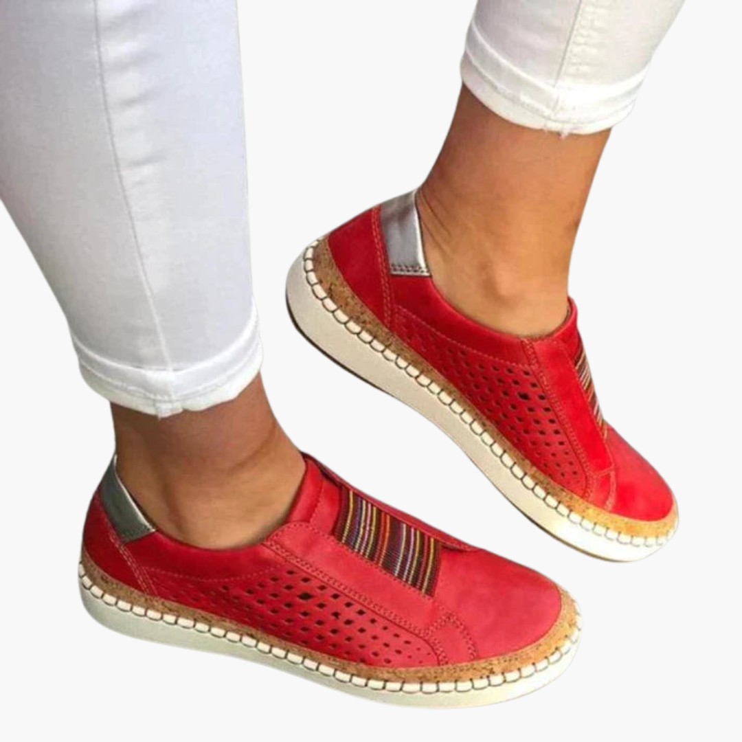Tamara – Women's Slip-On Sneakers with a Stretch Upper