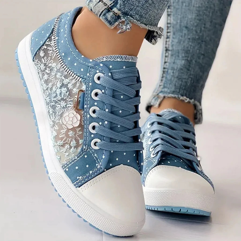 Violet – Women's Arch Support Sneakers with a Deep Heel Cup