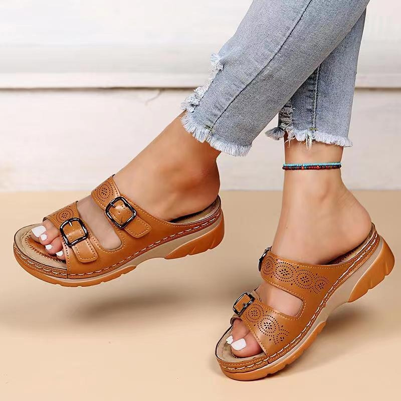Erma – Women's Wide Toe Box Sandals with Room for Bunions