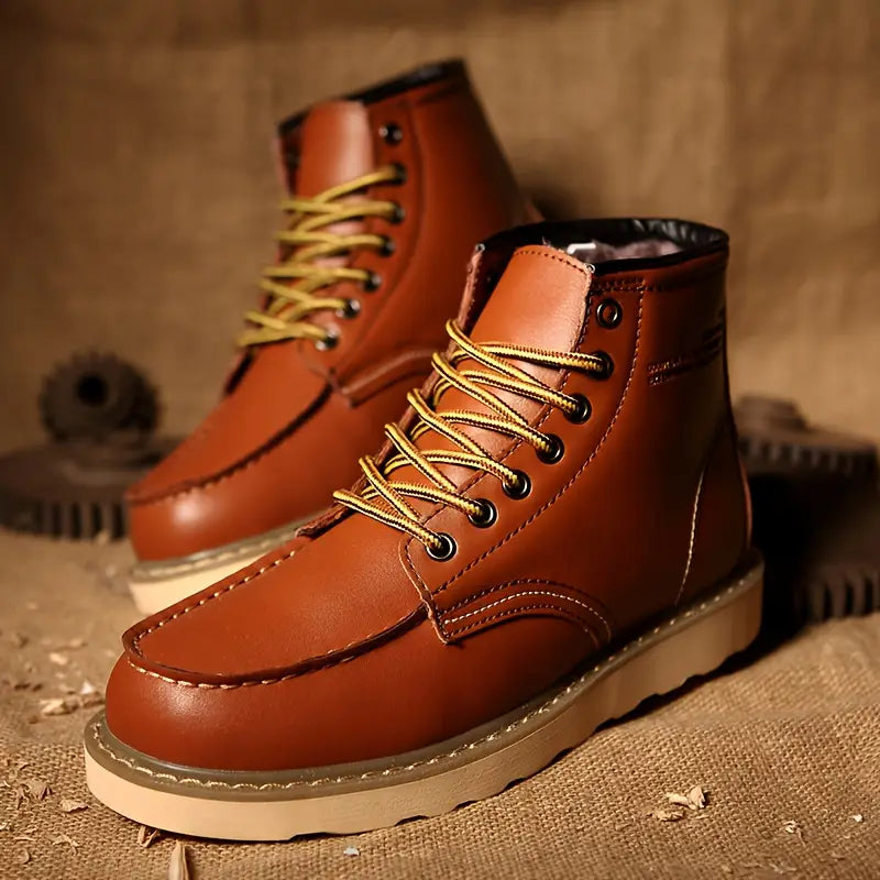 Roderick – Men's Comfort Boots with a Soft Lining
