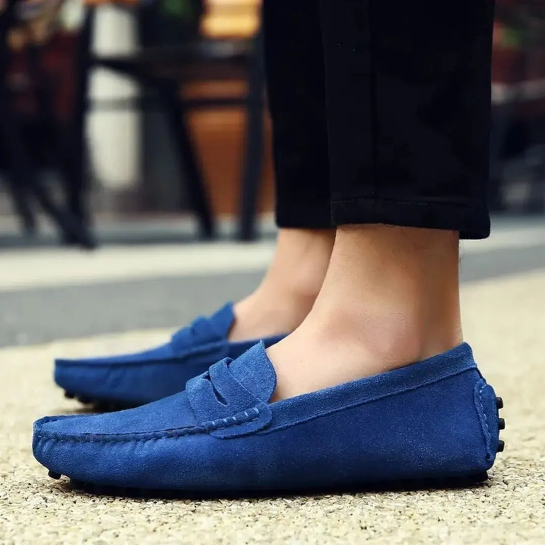 Roger – Men's Slip-On Loafers with a Hands-Free Fit