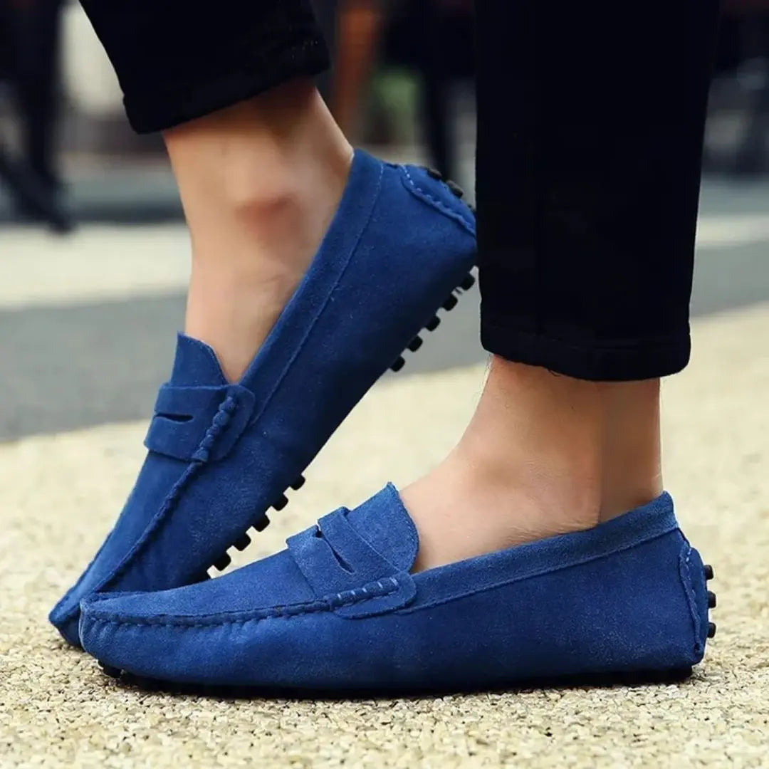 Roger – Men's Slip-On Loafers with a Hands-Free Fit