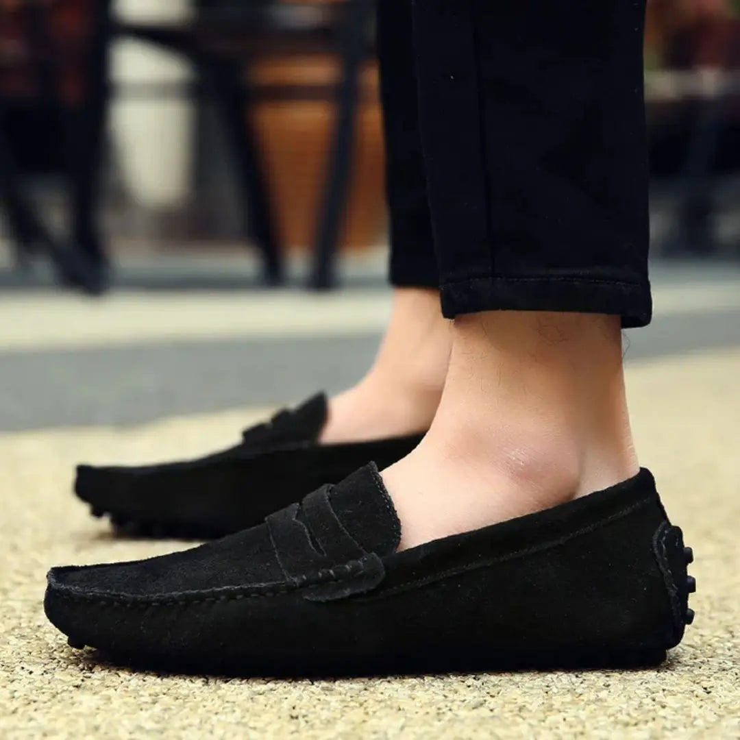 Roger – Men's Slip-On Loafers with a Hands-Free Fit
