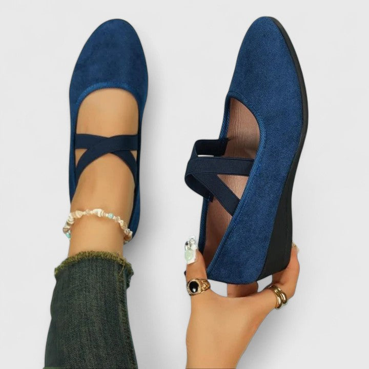 Audrey – Women's Arch Support Flats with a Deep Heel Cup
