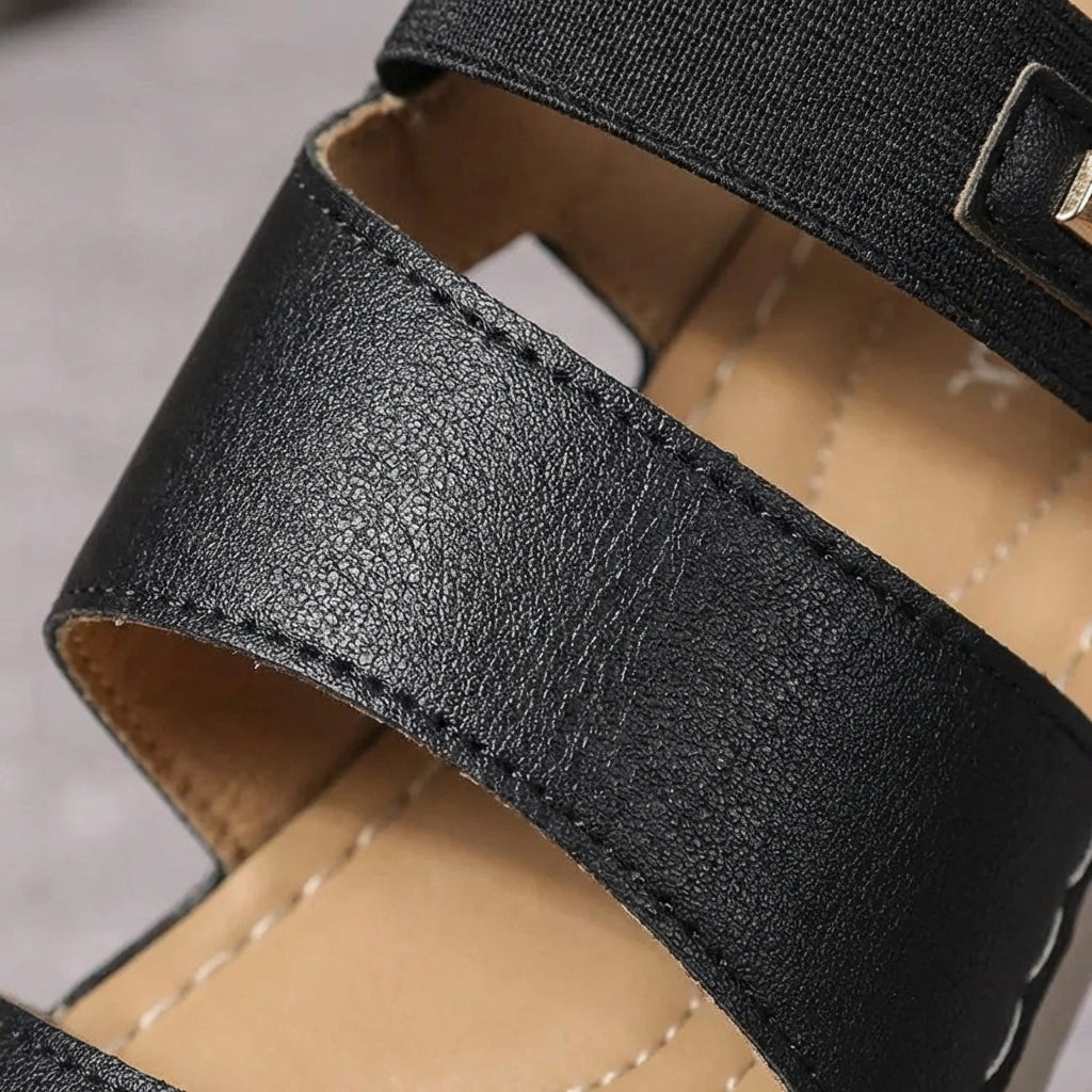 Monique – Women's Wide Toe Box Sandals with an Adjustable Fit