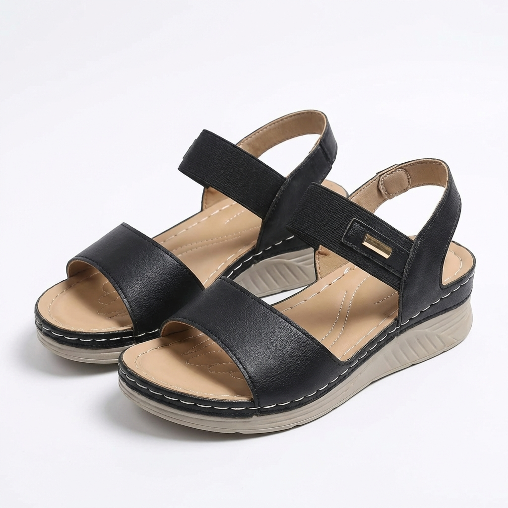 Monique – Women's Wide Toe Box Sandals with an Adjustable Fit