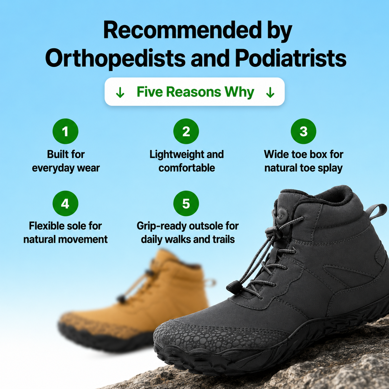 Barestep Everest – Hiking & Trail Boot