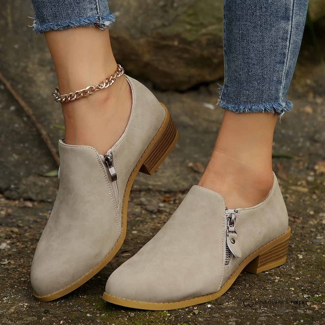 Marie – Women's Wide Calf Boots with a Stretch Shaft